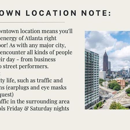 Atl Downtown 2Br King Bed Free Parking Lm1003 Atlanta Exterior foto